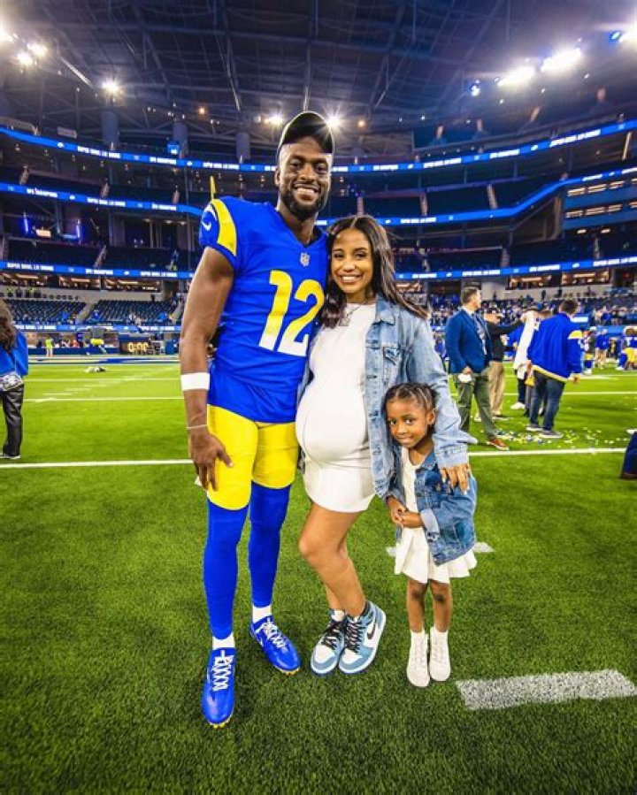 
Who Is Van Jefferson Wife Samaria Jefferson? She Gives Birth To Their Baby Son Right After LA Rams Superbowl Win 